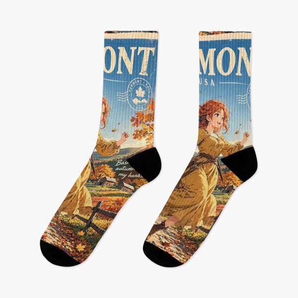 Item preview, USA, Vermont Autumn - Jumping Into Vermont Autumn designed and sold by DibujandoPorfa.