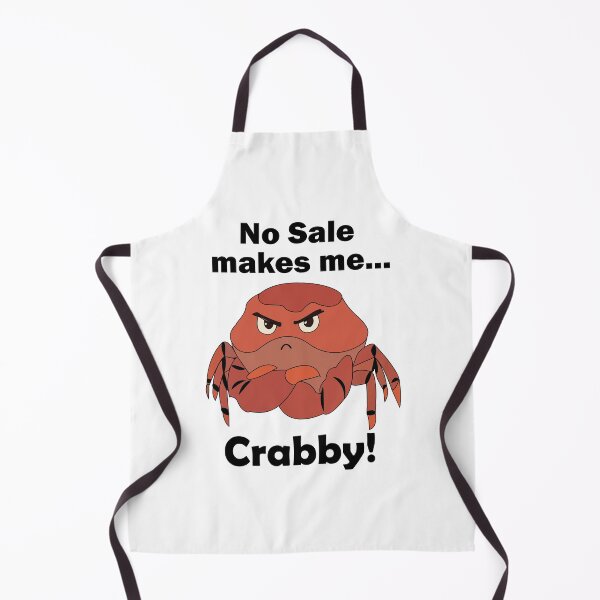 Item preview, Crabby No Sale Make Me Crabby Business Humor designed and sold by Nisha Prabhu.