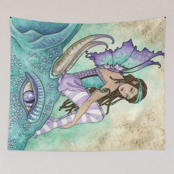 Item preview, Dragon Perch designed and sold by AmyBrownArt.
