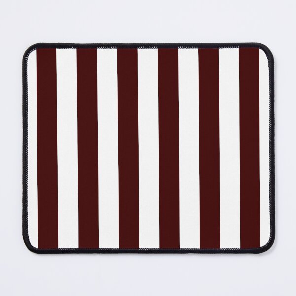 Item preview, Cabana stripes in oxblood and white designed and sold by RishabhArts1.