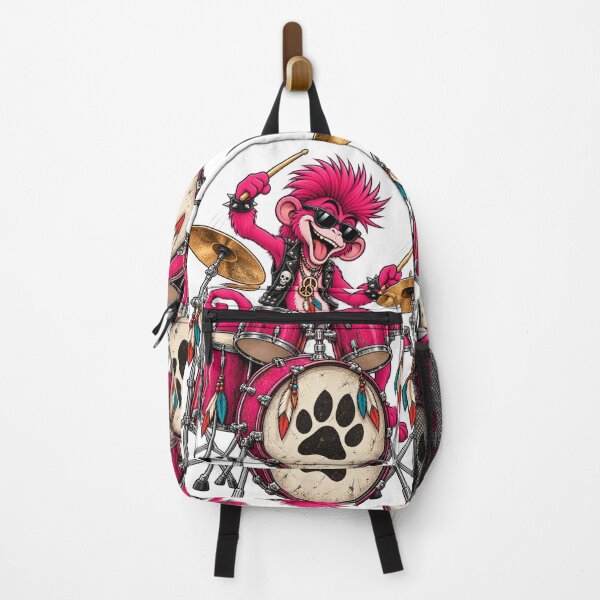 Item preview, Punk Monkey Drum Riot designed and sold by JanRizz.