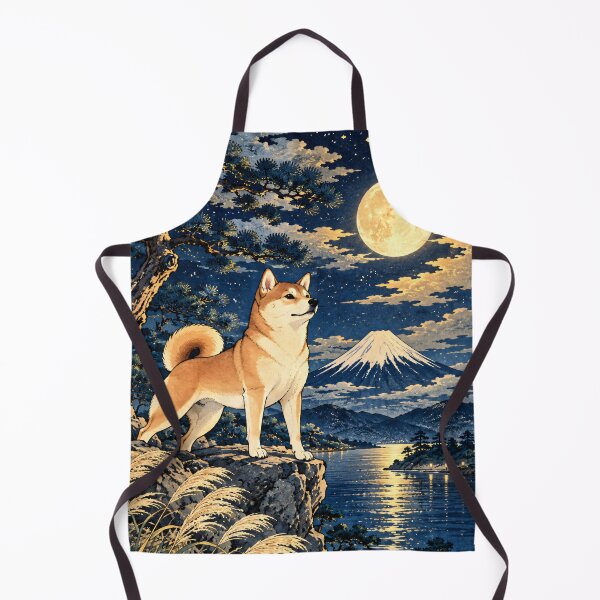 Item preview, Arte Nocturno Shiba Inu Fuji designed and sold by ARU JAPAN STUDIO.