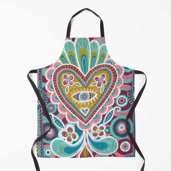 Item preview, Mexican Sacred Heart with Watchful Eye designed and sold by Fani*.