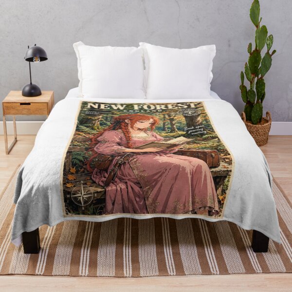 Item preview, England, New Forest -A Quiet Journey Through the New Forest designed and sold by DibujandoPorfa.