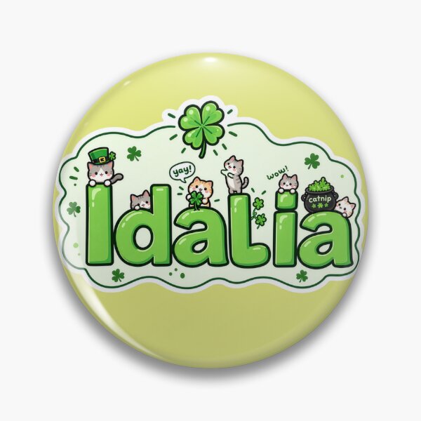 Item preview, Name - Idalia - St. Patrick designed and sold by Kitty-and-Cat.