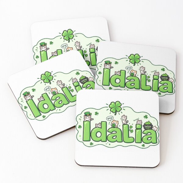 Artikelvorschau, Name – Idalia – St. Patrick entworfen und verkauft von Kitty-and-Cat.