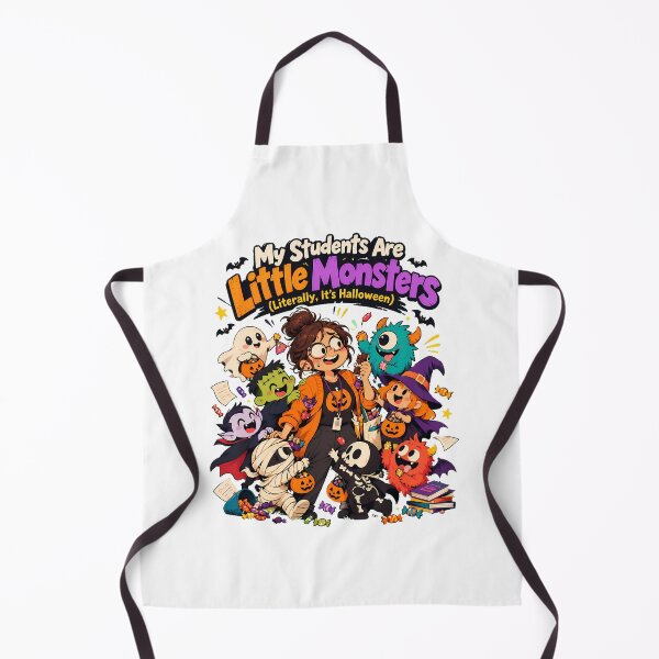 Item preview, Teacher Monsters Little Class Halloween designed and sold by chattsuede.