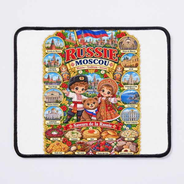 Item preview, Russia Moscow – Kawaii Trip, History, Traditions and Flavors of Russia designed and sold by Cifi64.