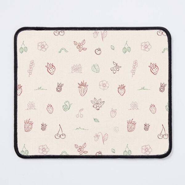 Item preview, Minimalist Berry and Garden Doodles on Cream designed and sold by Nobody Shadow Art.