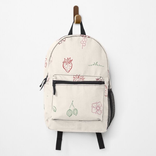 Item preview, Minimalist Berry and Garden Doodles on Cream designed and sold by Nobody Shadow Art.