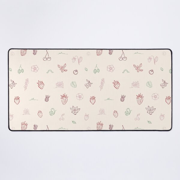 Item preview, Minimalist Berry and Garden Doodles on Cream designed and sold by Nobody Shadow Art.