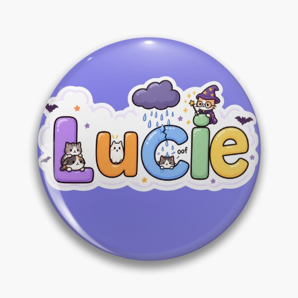 Item preview, Name - Lucie - Halloween designed and sold by Kitty-and-Cat.