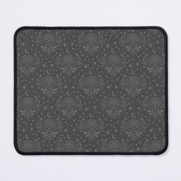 Item preview, Gray Roses, Stars & Dots on Dark Gray designed and sold by KSimpson838.