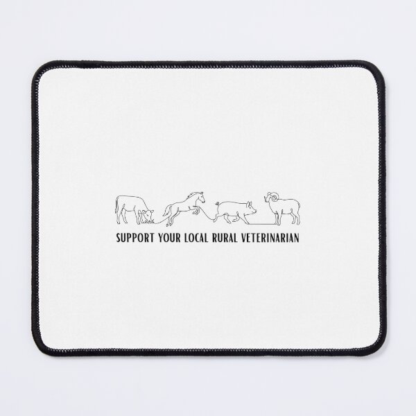 Item preview, Support Your Local Rural Veterinarian designed and sold by hadleyvaughn.