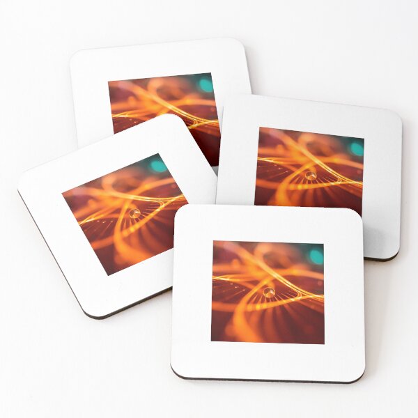Item preview, Fiery Kinetic Light Abstract designed and sold by Cinematic Poster Wall Art.