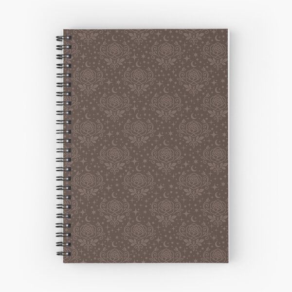 Item preview, Brown Roses, Stars & Dots on Dark Brown  designed and sold by KSimpson838.