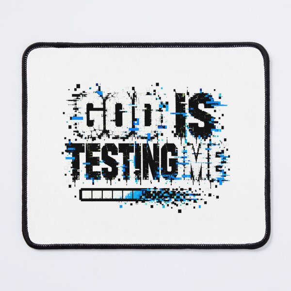 Item preview, God Testing Glitched Loading Bar Gamer Humor designed and sold by chattsuede.