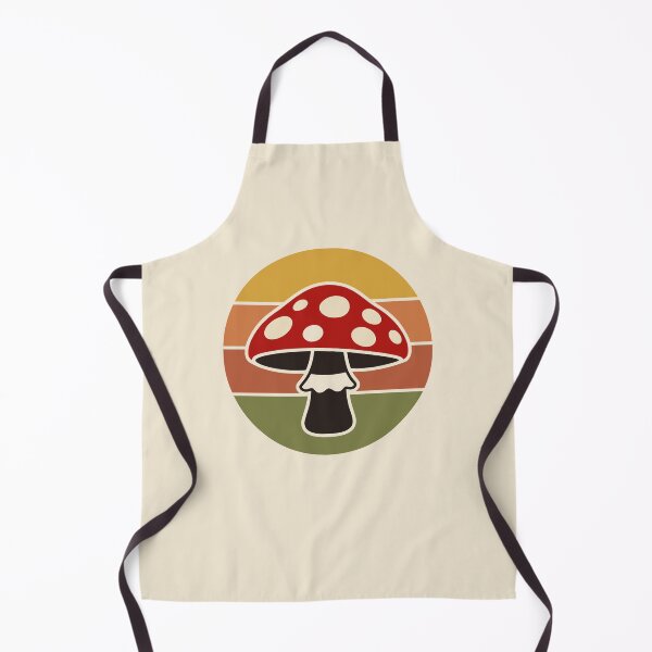Item preview, Retro Mushroom Sunset 70s Cottagecore Aesthetic designed and sold by MavtM.