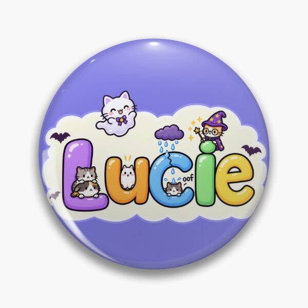 Item preview, Name - Lucie - Halloween-2 designed and sold by Kitty-and-Cat.