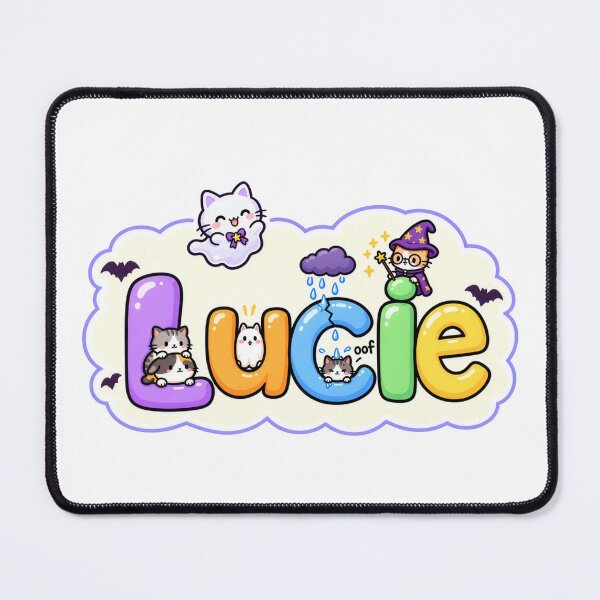 Item preview, Name - Lucie - Halloween-2 designed and sold by Kitty-and-Cat.