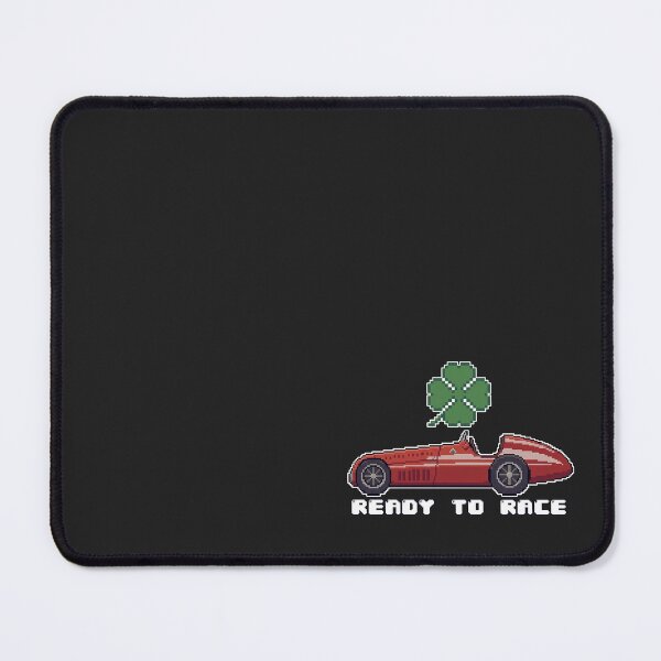 Item preview, Ready to Race: a Vintage pixel grand prix classic red racer 8 bit designed and sold by Azaziel.