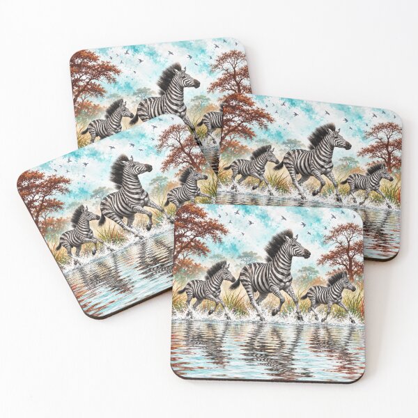 Item preview, Zebras on the Run designed and sold by Kimberly Palmer.