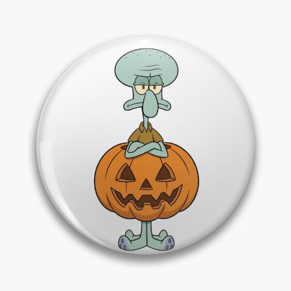 Item preview, Squidward in a pumpkin costume designed and sold by LadyCartoon.