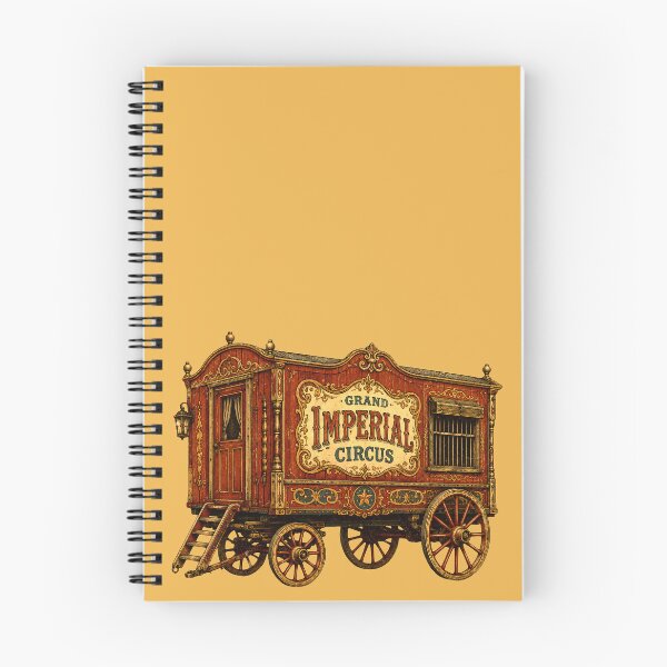 Item preview, Vintage Circus Wagon Illustration designed and sold by Impossible Archive.