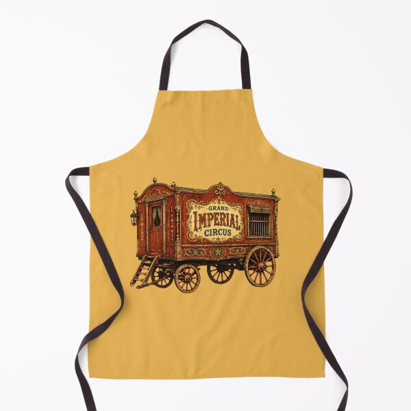 Item preview, Vintage Circus Wagon Illustration designed and sold by Impossible Archive.