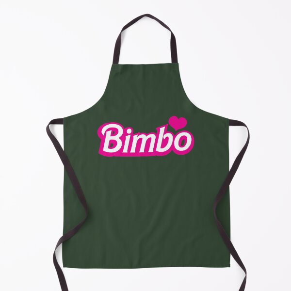 Item preview, Bimbo in cute little dolly doll font Oversized T-Shirt designed and sold by OldmapsZZ.