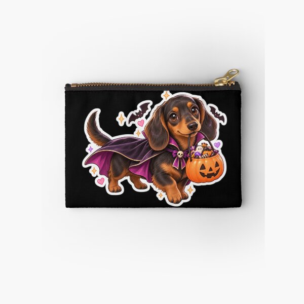 Item preview, Kawaii Dachshund Vampire Halloween designed and sold by Christiana-Art.