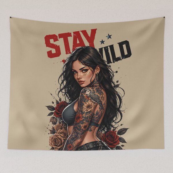 Item preview, STAY WILD designed and sold by aliraweb.
