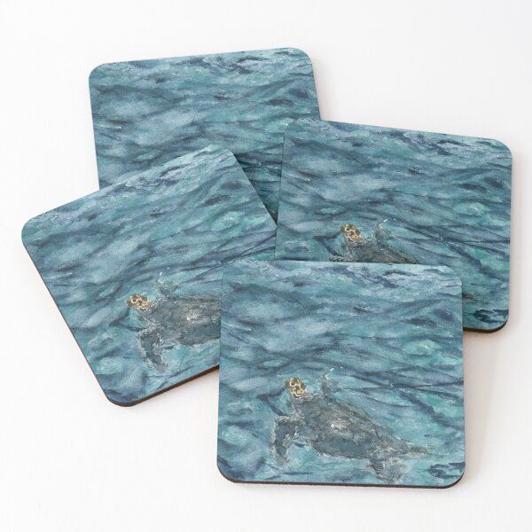 Item preview, Sea Turtle Honu in Pacific Waters designed and sold by FaireWaveArt.