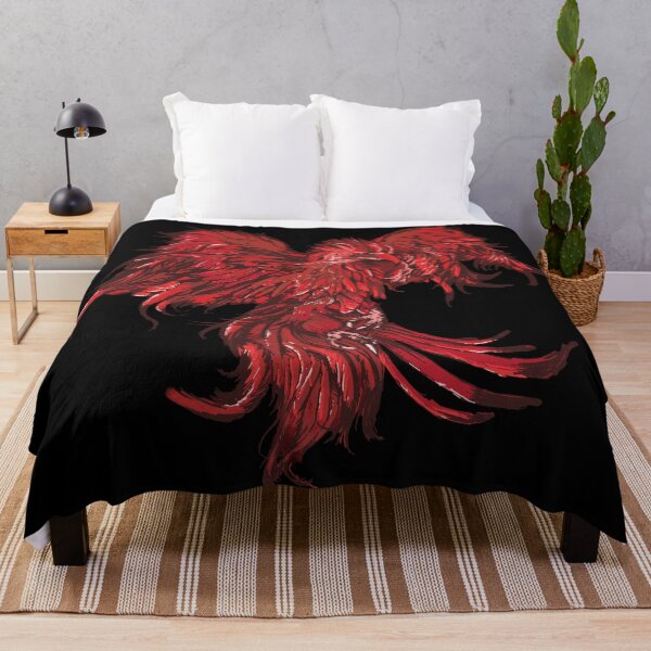 Item preview, Mythical Red Phoenix on Black.  Copyright: © Collugraphic    designed and sold by Collugraphic.