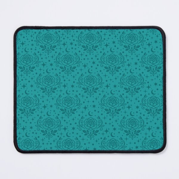 Item preview, Dark Teal Roses, Stars & Dots on Teal designed and sold by KSimpson838.