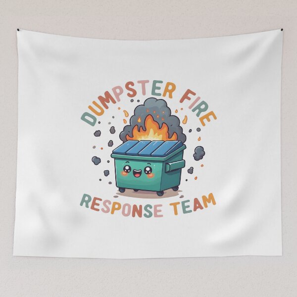Item preview, Dumpster Fire Response Team Cute Kawaii Funny Shirt designed and sold by fimacurtuse.