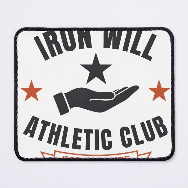 Item preview, Iron Will Athletic Club Shirt | Varsity Gym Tee designed and sold by guchieworldcollection.