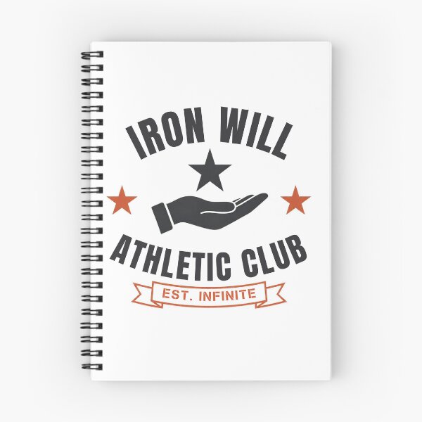 Item preview, Iron Will Athletic Club Shirt | Varsity Gym Tee designed and sold by guchieworldcollection.