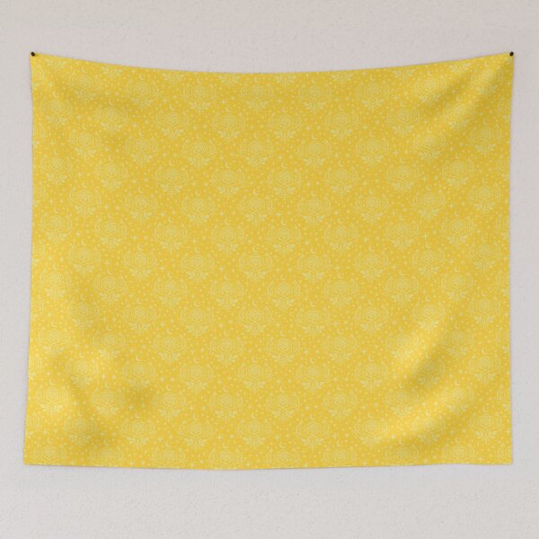 Item preview, Yellow Roses, Stars & Dots on Dark Yellow  designed and sold by KSimpson838.