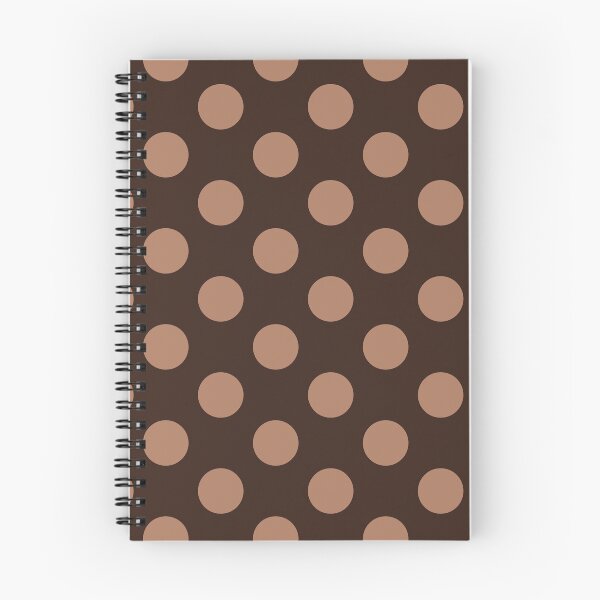 Item preview, Large polka dots in chocolate brown color designed and sold by Nolan6.