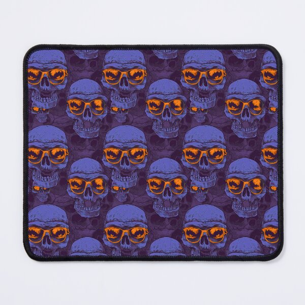 Item preview, Retro Skull Sunglasses Repeat Pattern Gothic Halloween Skeleton designed and sold by JRRTs.