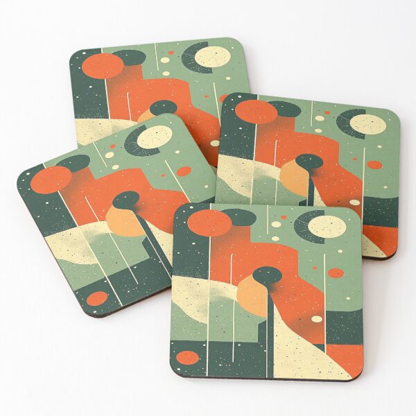 Item preview, Mid-Century Modern Abstract Geometric Art Print - Retro Image. designed and sold by Giulivo Store Graphic.