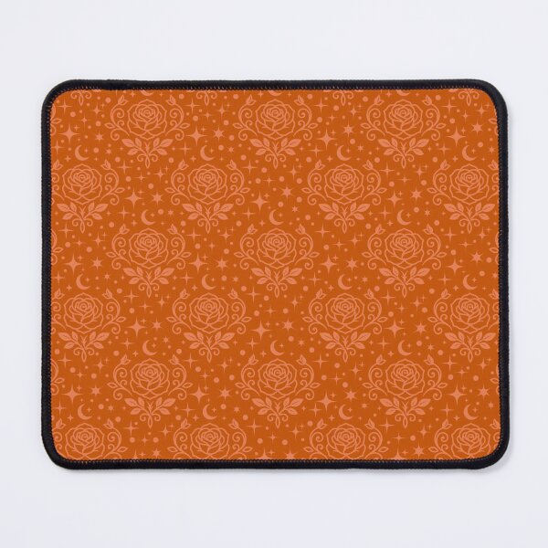 Item preview, Orange Roses, Stars & Dots on Dark Orange designed and sold by KSimpson838.