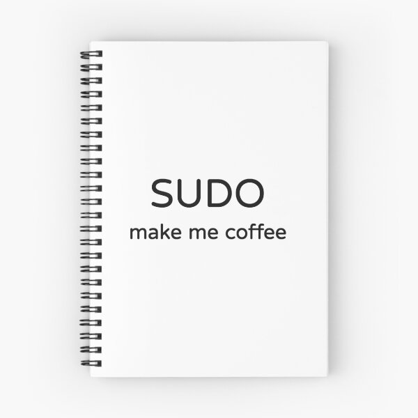 Item preview, Sudo Make Me Coffee Funny Programmer T-Shirt designed and sold by low battery meme design.