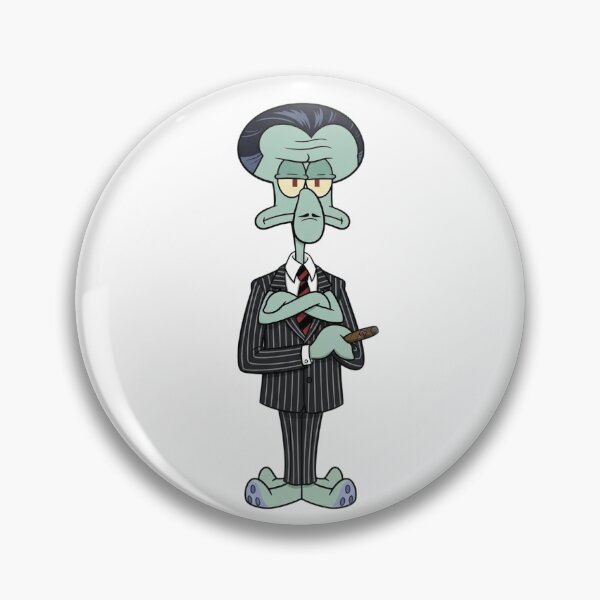 Item preview, Squidward disguised as Mr. Addams designed and sold by LadyCartoon.