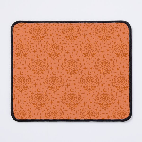 Item preview, Dark Orange Roses, Stars & Dots on Orange designed and sold by KSimpson838.