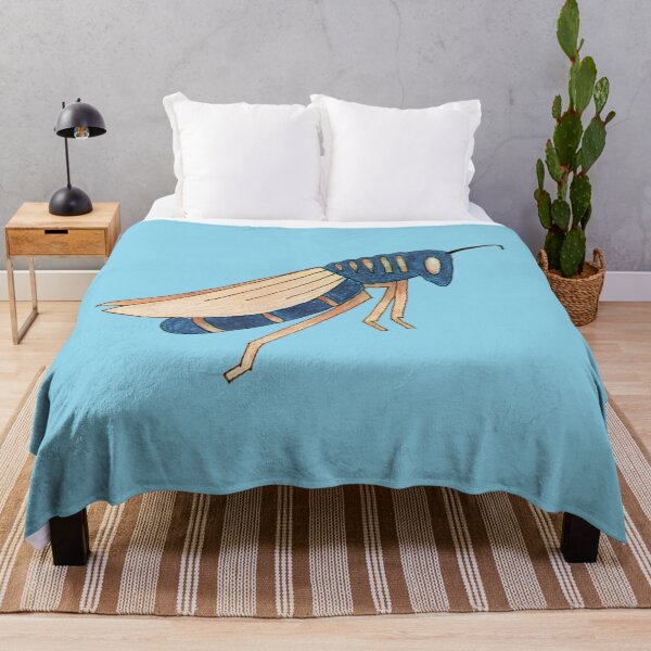 Item preview, Stylized Blue Fly Illustration  Hand Drawn Insect Art designed and sold by Ihor Ivanov.