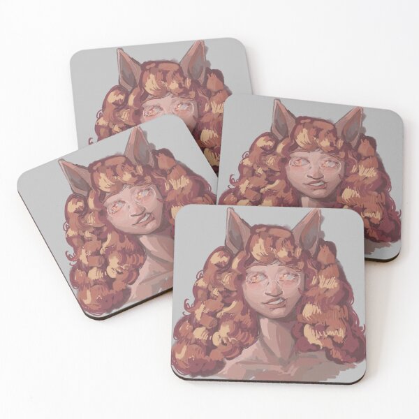 Item preview, Curly Hair Feline Portrait designed and sold by Mosymussy.