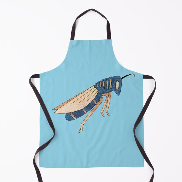 Item preview, Stylized Blue Fly Illustration  Hand Drawn Insect Art designed and sold by Ihor Ivanov.