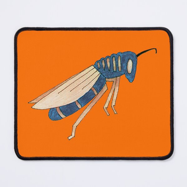Item preview, Stylized Blue Fly Illustration  Hand Drawn Insect Art designed and sold by Ihor Ivanov.